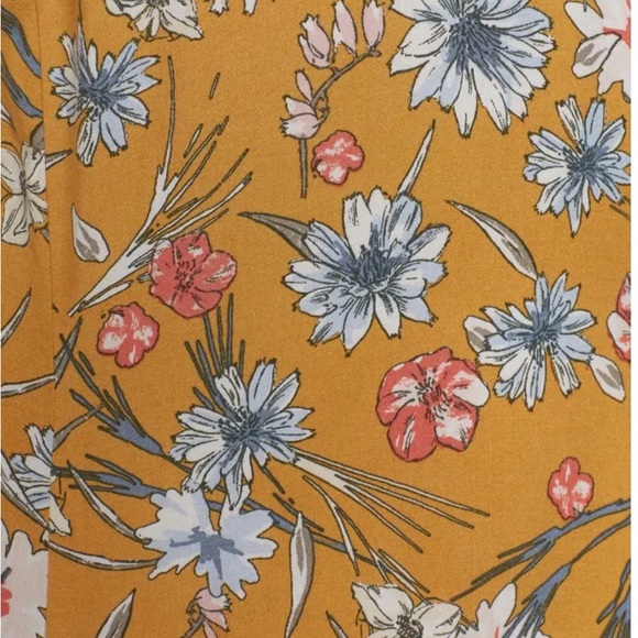 Love, Fire Floral Maxi Dress, Yellow Size Medium - Picture 6 of 9